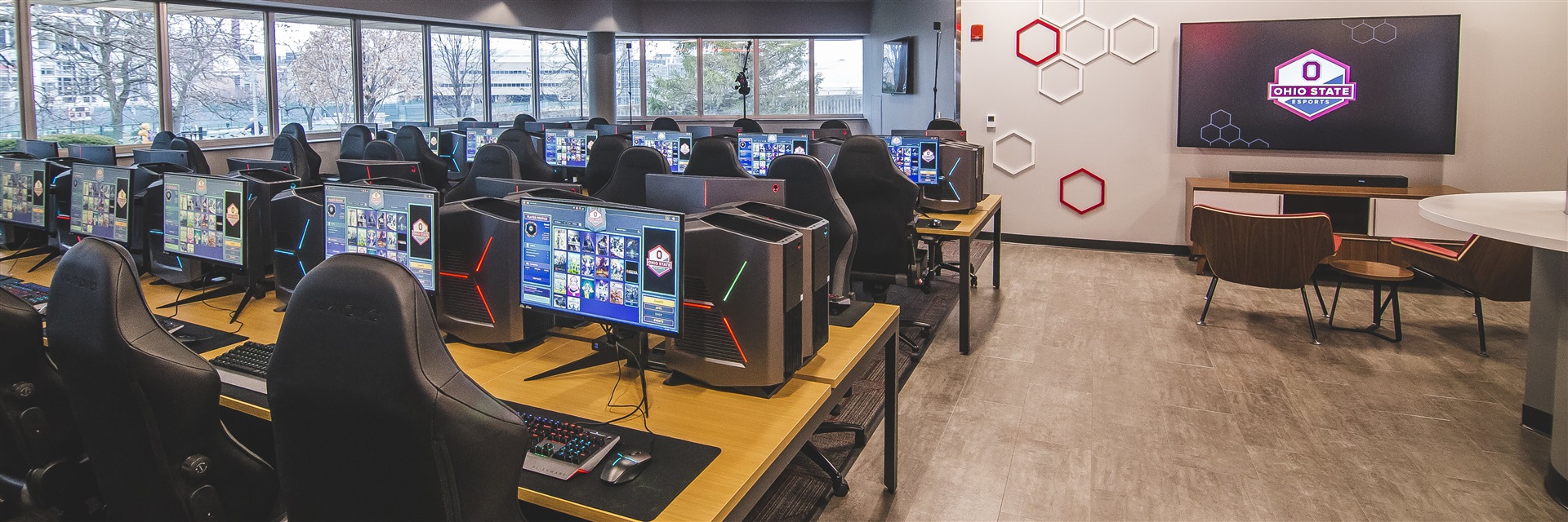 Front Section of Ohio State Esports Arena